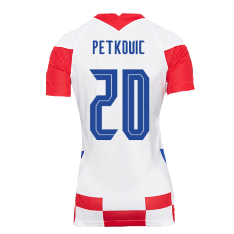 2020-2021 Croatia Womens Home Shirt (PETKOVIC 20)