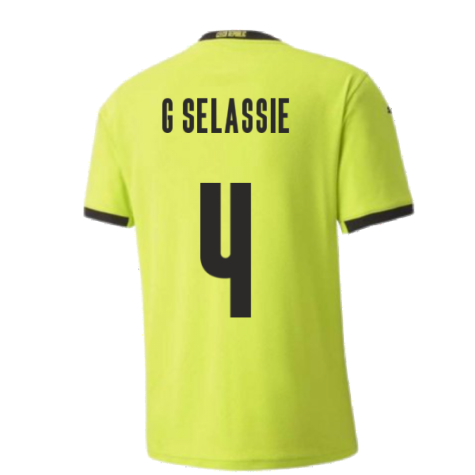 2020-2021 Czech Republic Away Puma Football Shirt (Kids) (G SELASSIE 4)