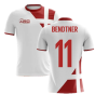 2023-2024 Denmark Away Concept Football Shirt (Bendtner 11) - Kids
