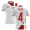 2023-2024 Denmark Away Concept Football Shirt (Kjaer 4) - Kids