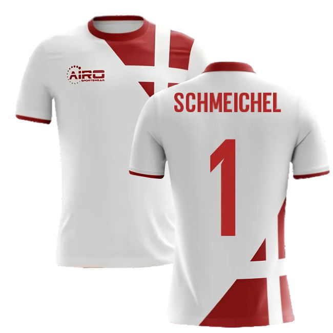 2025-2026 Denmark Away Concept Football Shirt (Schmeichel 1) - Kids