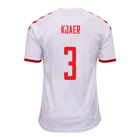 2020-2021 Denmark Away Shirt (KJAER 3)