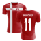 2023-2024 Denmark Flag Concept Football Shirt (Bendtner 11) - Kids