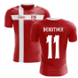 2023-2024 Denmark Flag Concept Football Shirt (Bendtner 11)