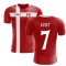 2023-2024 Denmark Flag Concept Football Shirt (Kvist 7)