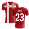 2023-2024 Denmark Flag Concept Football Shirt (Sisto 23)