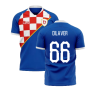 2023-2024 Dinamo Zagreb Home Concept Football Shirt (Dilaver 66)
