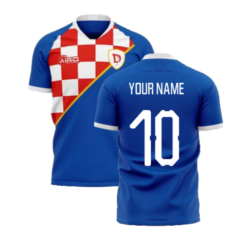 2023-2024 Dinamo Zagreb Home Concept Football Shirt (Your Name)