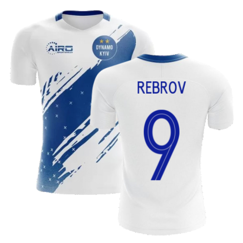 2020-2021 Dynamo Kiev Home Concept Football Shirt (Rebrov 9) - Kids