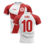 2023-2024 England Flag Concept Rugby Shirt (Ford 10)
