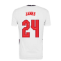 2020-2021 England Home Nike Football Shirt (James 24)