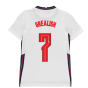 2020-2021 England Home Nike Football Shirt (Kids) (Grealish 7)