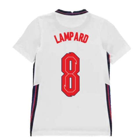 2020-2021 England Home Nike Football Shirt (Kids) (LAMPARD 8)
