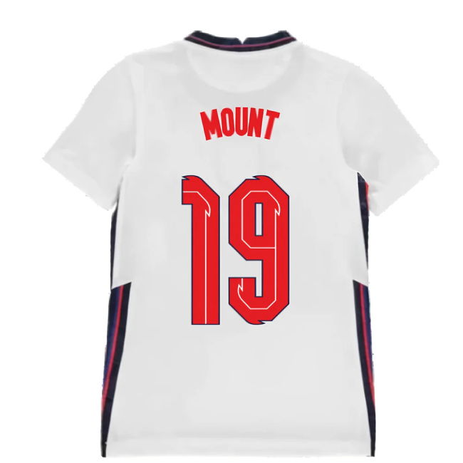 2020-2021 England Home Nike Football Shirt (Kids) (Mount 19)