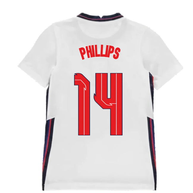2020-2021 England Home Nike Football Shirt (Kids) (Phillips 14)