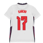 2020-2021 England Home Nike Football Shirt (Kids) (Sancho 17)