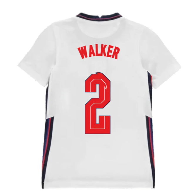 2020-2021 England Home Nike Football Shirt (Kids) (Walker 2)