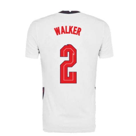 2020-2021 England Home Nike Football Shirt (Walker 2)