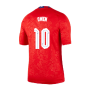 2020-2021 England Pre-Match Training Shirt (Red) (OWEN 10)