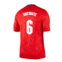 2020-2021 England Pre-Match Training Shirt (Red) (SOUTHGATE 6)