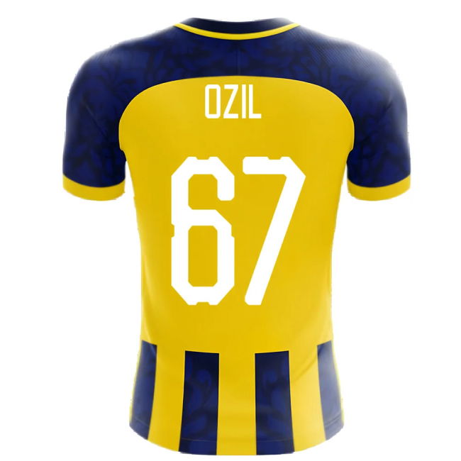 2025-2026 Fenerbahce Home Concept Football Shir (Ozil 67)