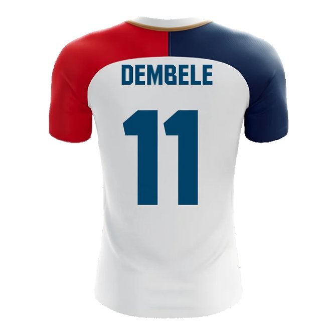 2025-2026 France Away Concept Shirt (Dembele 11) - Kids