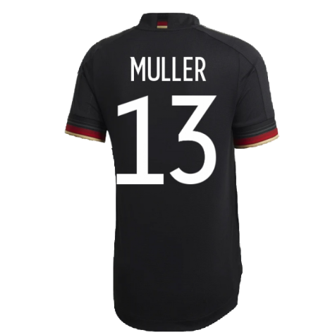 2020-2021 Germany Authentic Away Shirt (MULLER 13)