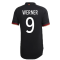 2020-2021 Germany Authentic Away Shirt (WERNER 9)