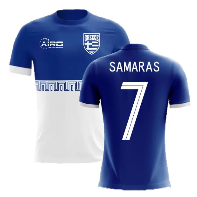 2025-2026 Greece Away Concept Football Shirt (SAMARAS 7) - Kids