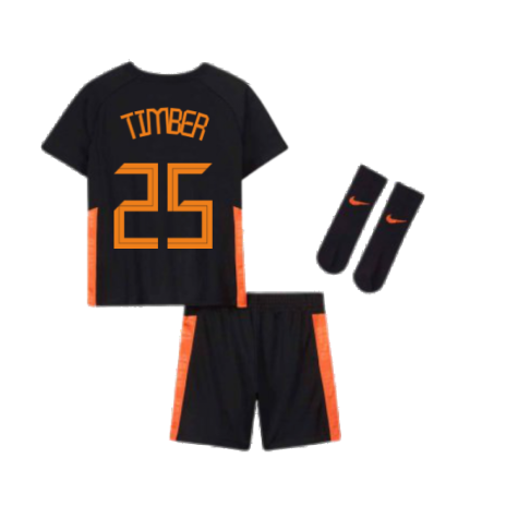 2020-2021 Holland Away Nike Baby Kit (TIMBER 25)