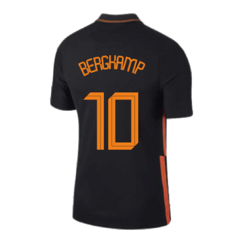 2020-2021 Holland Away Nike Football Shirt (BERGKAMP 10)