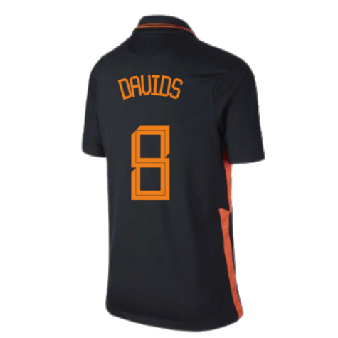 2020-2021 Holland Away Nike Football Shirt (Kids) (DAVIDS 8)