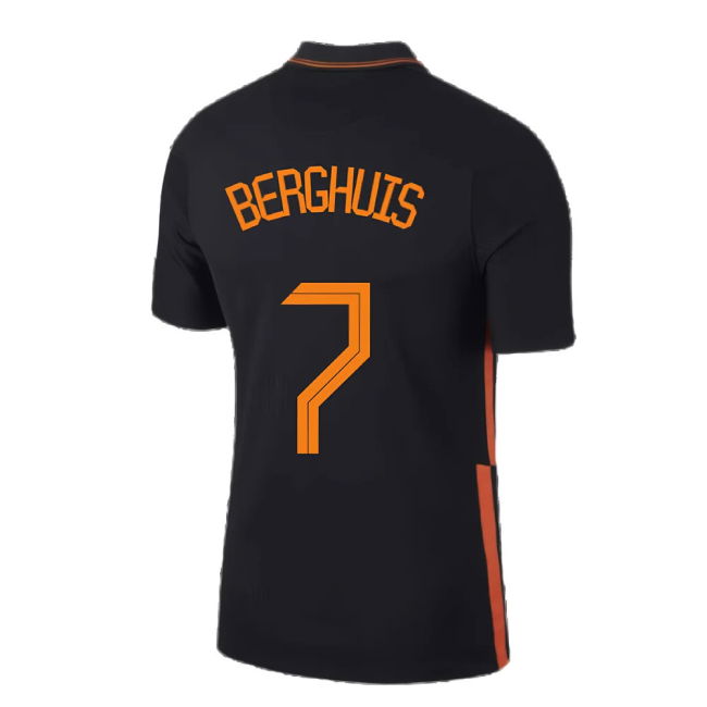 2020-2021 Holland Away Nike Womens Shirt (BERGHUIS 7)