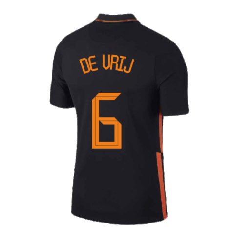 2020-2021 Holland Away Nike Womens Shirt (DE VRIJ 6)
