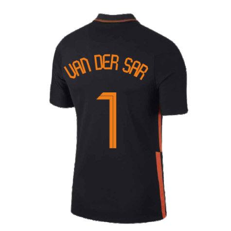2020-2021 Holland Away Nike Womens Shirt (VAN DER SAR 1)