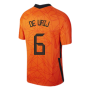 2020-2021 Holland Home Nike Football Shirt (DE VRIJ 6)