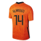 2020-2021 Holland Home Nike Football Shirt (Kids) (KLAASSEN 14)