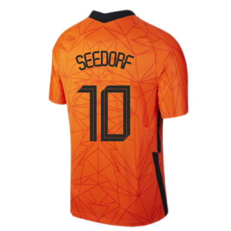 2020-2021 Holland Home Nike Football Shirt (Kids) (SEEDORF 10)
