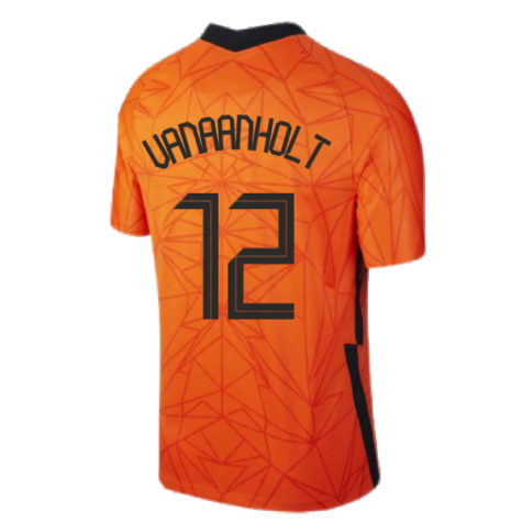 2020-2021 Holland Home Nike Football Shirt (Kids) (VANAANHOLT 12)