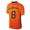 2020-2021 Holland Home Nike Football Shirt (Kids) (WIJNALDUM 8)