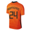 2020-2021 Holland Home Nike Football Shirt (KOOPMEINERS 24)