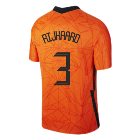2020-2021 Holland Home Nike Football Shirt (RIJKAARD 3)
