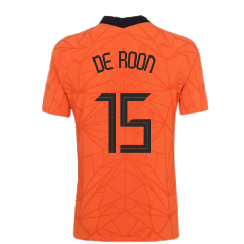 2020-2021 Holland Home Nike Vapor Match Shirt (DE ROON 15)