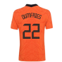 2020-2021 Holland Home Nike Vapor Match Shirt (DUMFRIES 22)