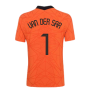 2020-2021 Holland Home Nike Vapor Match Shirt (VAN DER SAR 1)