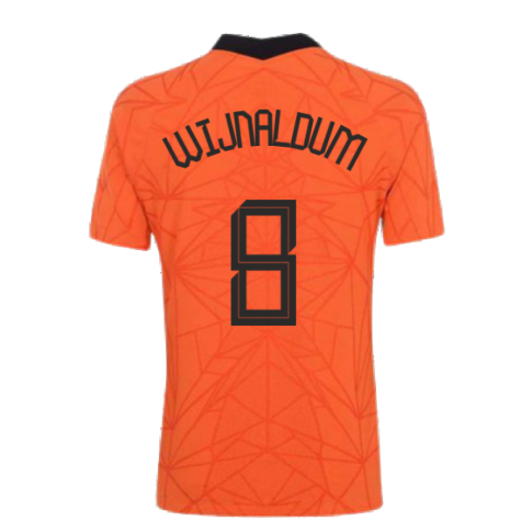 2020-2021 Holland Home Nike Vapor Match Shirt (WIJNALDUM 8)