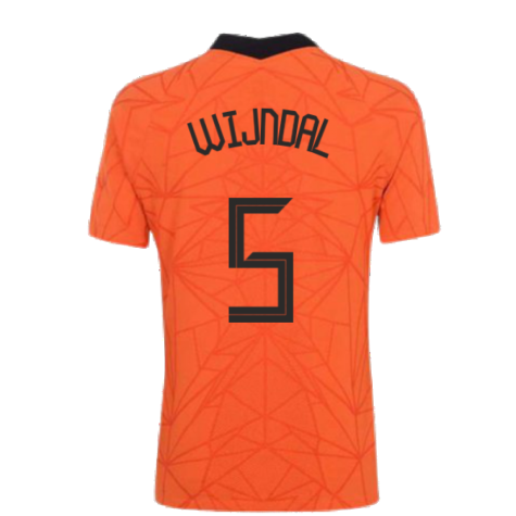 2020-2021 Holland Home Nike Vapor Match Shirt (WIJNDAL 5)