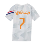 2020-2021 Holland Pre-Match Training Shirt (White) - Kids (BERGWIJN 7)