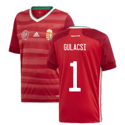 2020-2021 Hungary Home Adidas Football Shirt (Kids) (GULACSI 1)