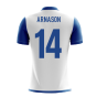 2023-2024 Iceland Airo Concept Away Shirt (Arnason 14) - Kids